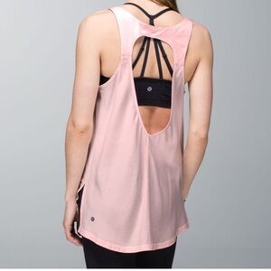 Lululemon Peace Of Mind Tank Pretty Pink